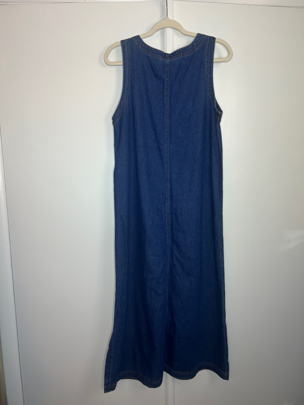 Vintage Denim Maxi Dress - Picture 6 of 6